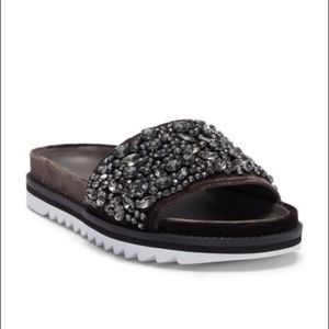 Joie Jacory Crystal Embellished Slide Sandal